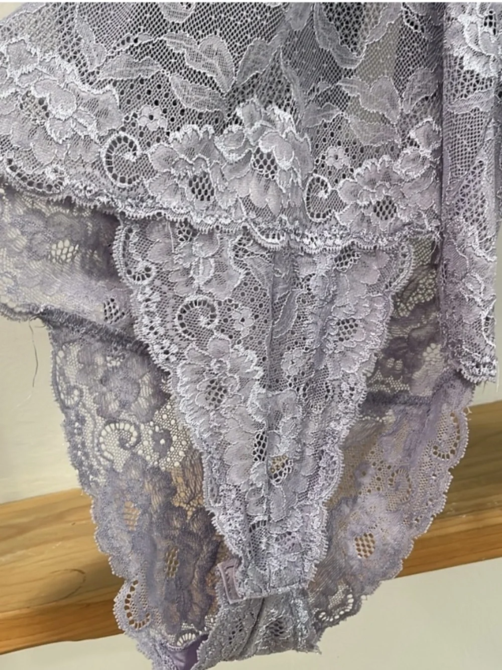 Free People Black Purple On Board Long Sleeve Bodysuit, Size M
